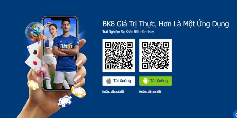 BK8 tiện ích với đa dạng nền tảng